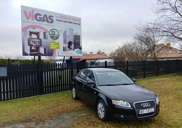 Audi A4 cena 23900 przebieg: 179309, rok produkcji 2007 z Radom małe 596
